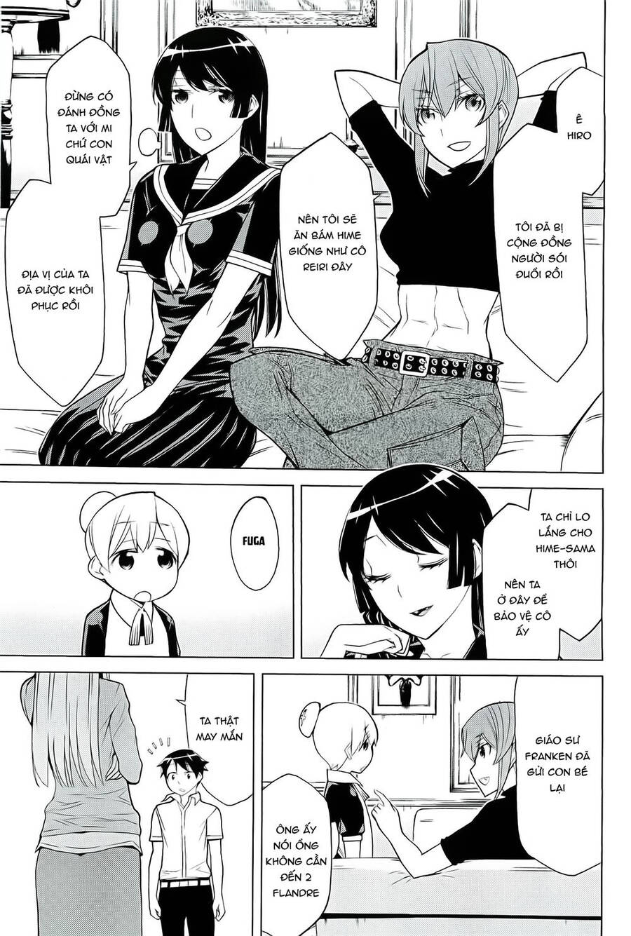 Kaibutsu Oujo Chương 87 Ảnh 38