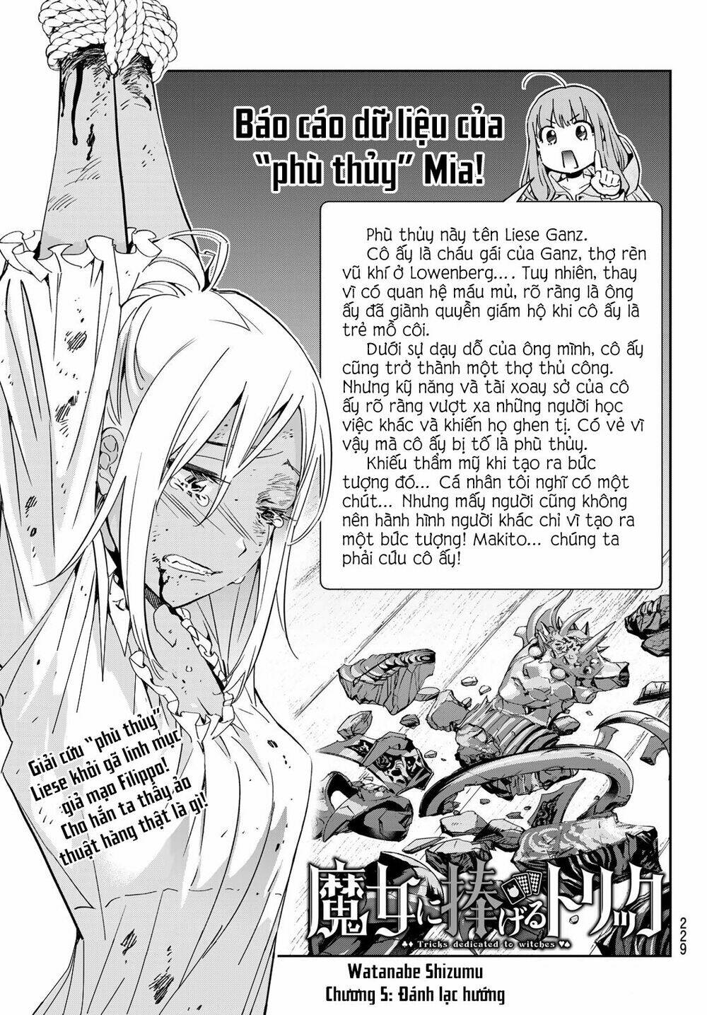 Majo Ni Sasageru Trick Chương 5 Ảnh 6