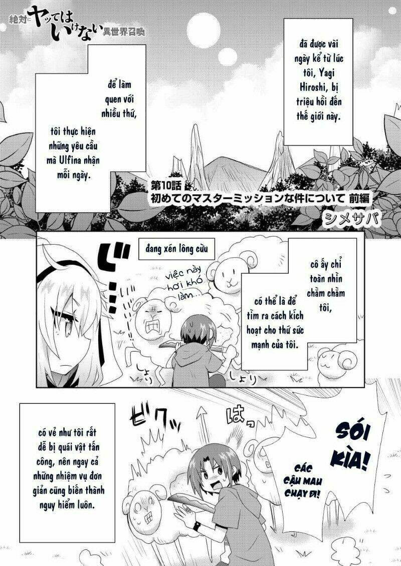 Zettai Ni Yatte Wa Ikenai Isekai Shoukan Chương 10 Ảnh 3