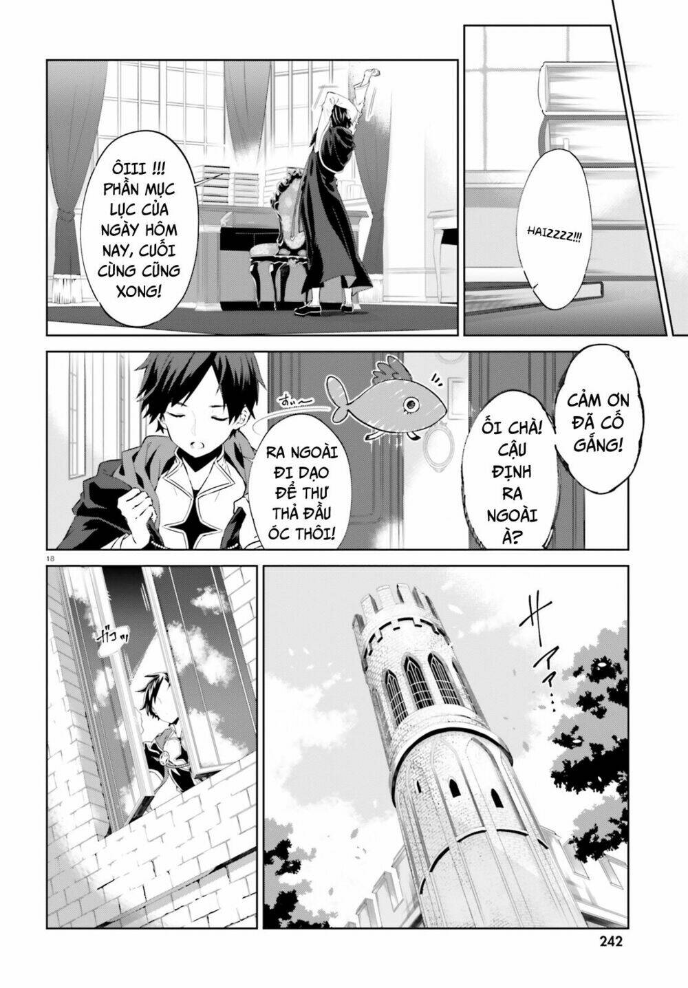 Kagami No Mukou No Saihate Toshokan: Kou No Yuusha To Itsuwari No Maou Chương 1 Ảnh 22