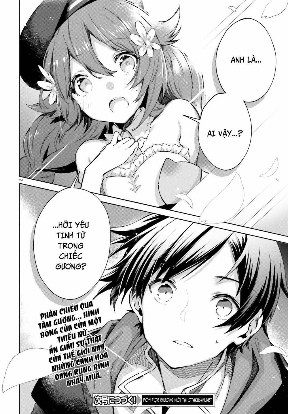 Kagami No Mukou No Saihate Toshokan: Kou No Yuusha To Itsuwari No Maou Chương 1 Ảnh 29