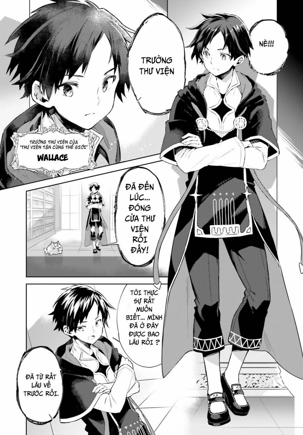 Kagami No Mukou No Saihate Toshokan: Kou No Yuusha To Itsuwari No Maou Chương 1 Ảnh 9