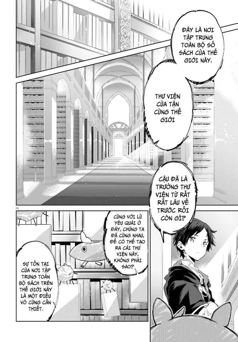 Kagami No Mukou No Saihate Toshokan: Kou No Yuusha To Itsuwari No Maou Chương 1 Ảnh 10