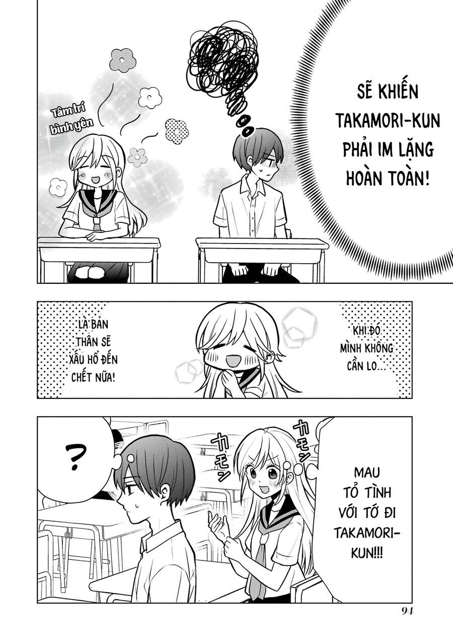 Đừng Nghĩ Thế Nữa Mà, Takamori-Kun! Chương 8 Ảnh 11