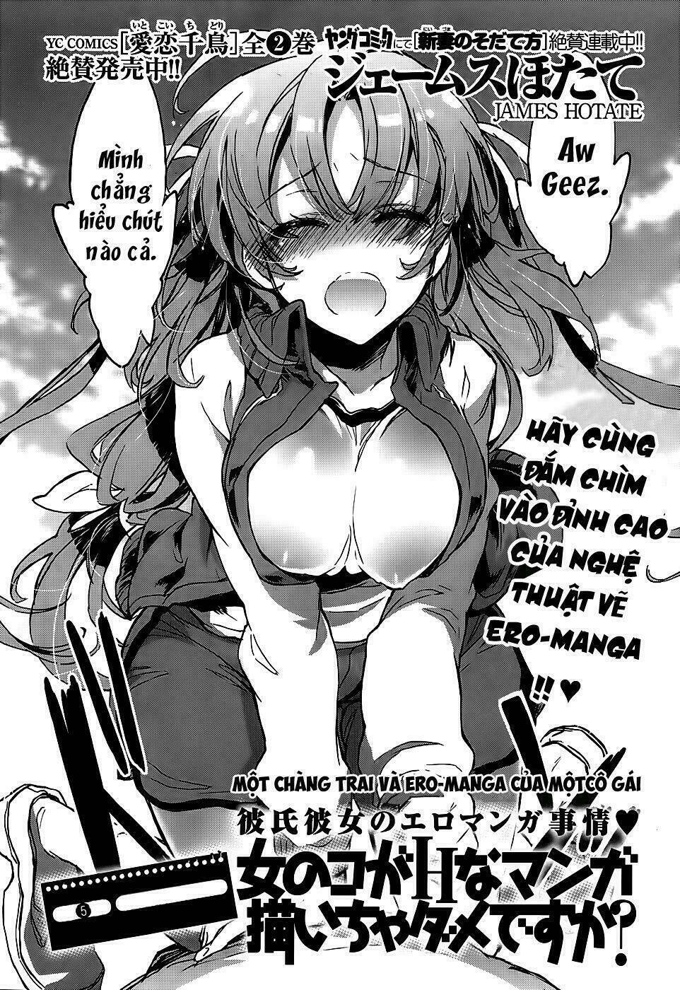 Onna No Ko Ga H-Na Manga Egaicha Dame Desuka Chương 6 Ảnh 4