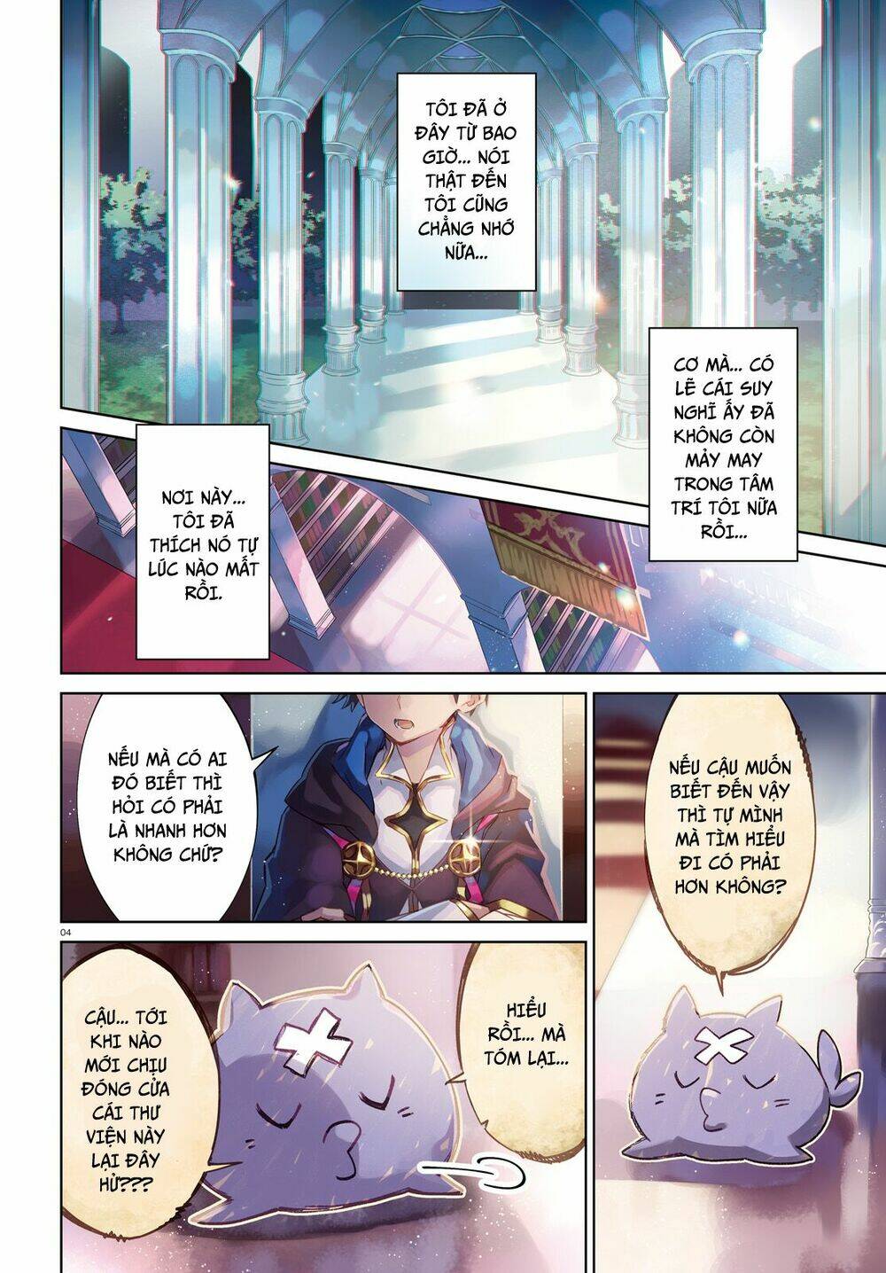 Kagami No Mukou No Saihate Toshokan: Kou No Yuusha To Itsuwari No Maou Chương 1 Ảnh 8