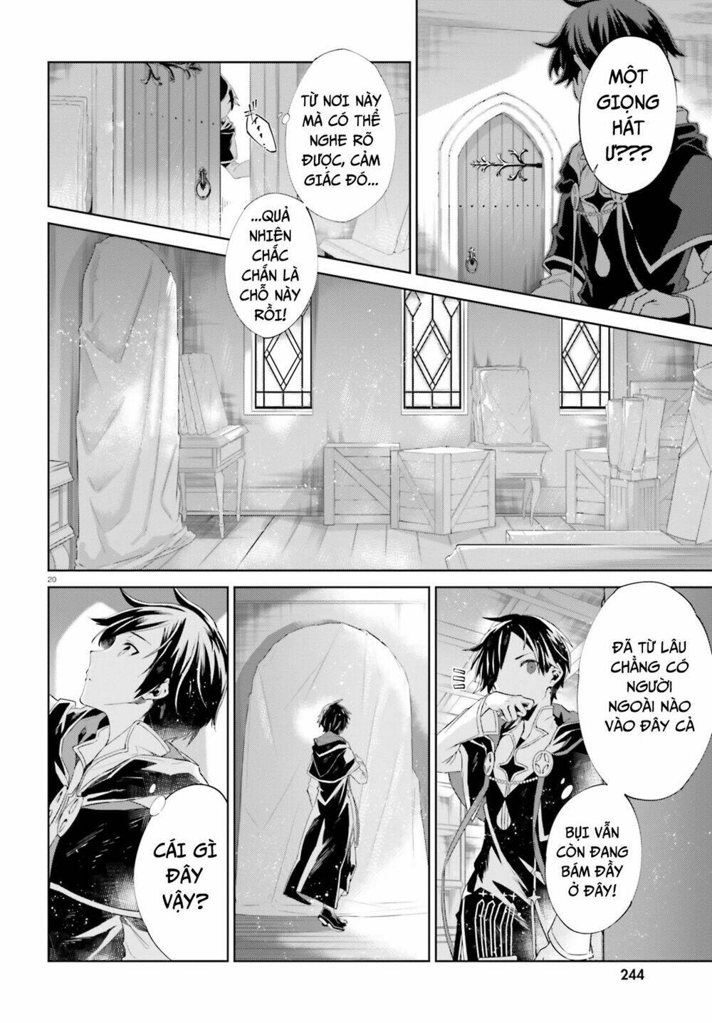 Kagami No Mukou No Saihate Toshokan: Kou No Yuusha To Itsuwari No Maou Chương 1 Ảnh 24
