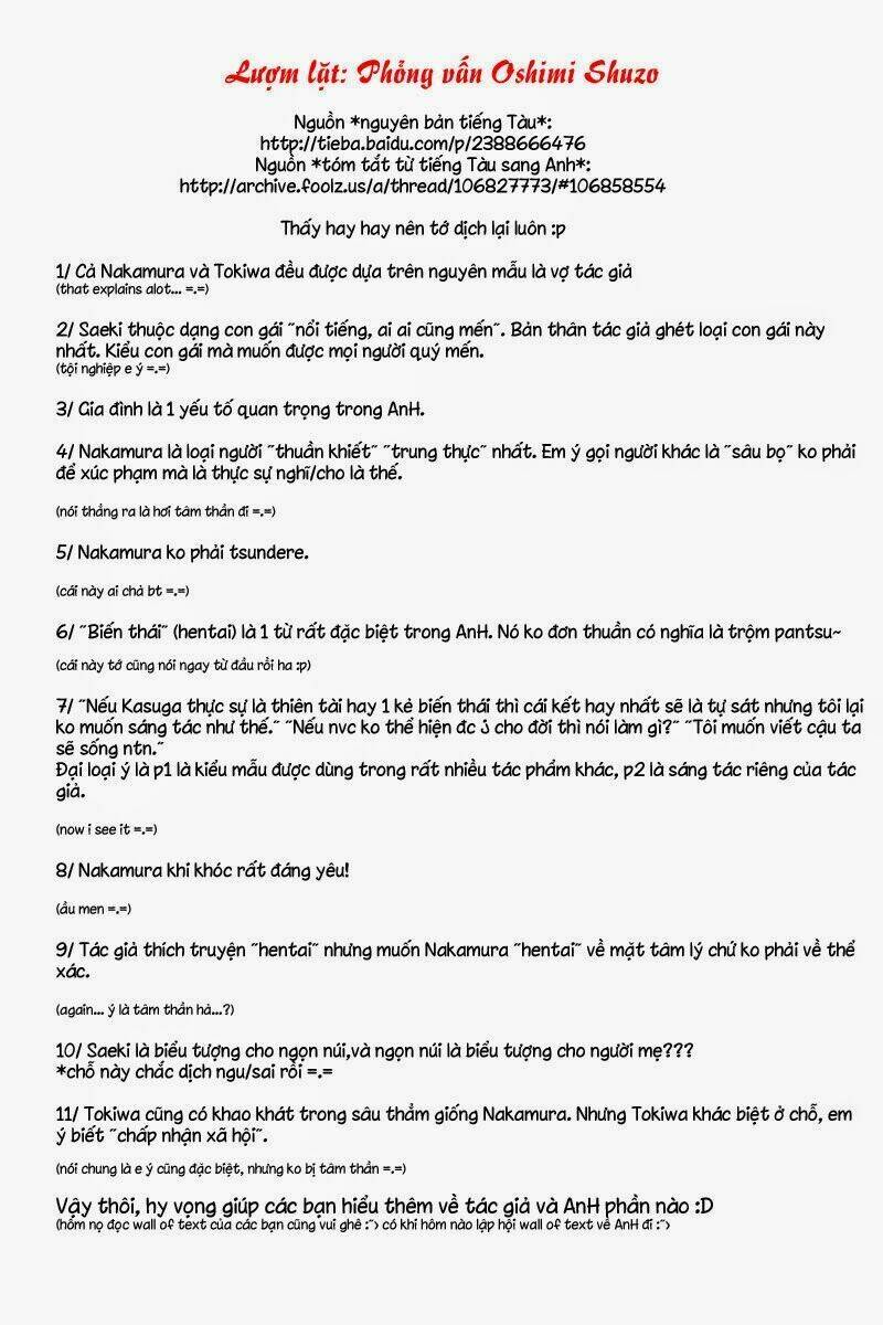 Aku No Hana Chương 57.6 Ảnh 7