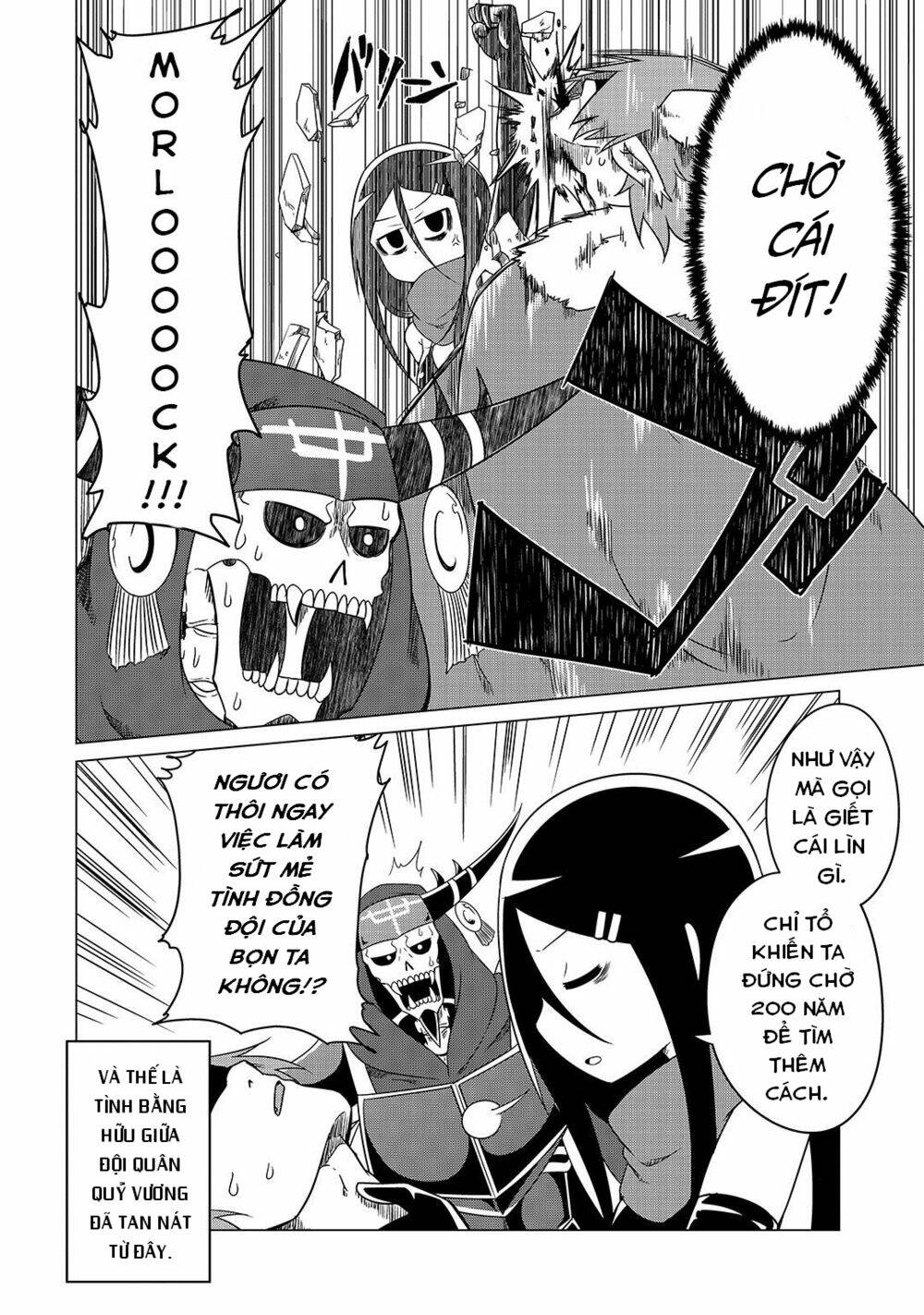 Jisatsushitai Onna Yuusha Ni Maou Ga Komarasareteimasu! Chương 4 Ảnh 17
