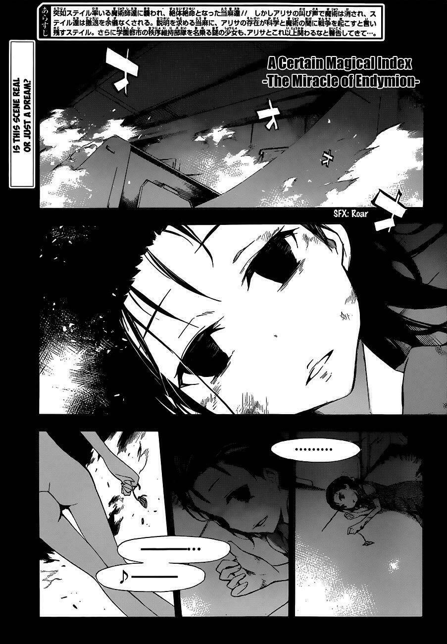 To Aru Majutsu No Kinsho Mokuroku - Endymion No Kiseki Chương 3 Ảnh 3