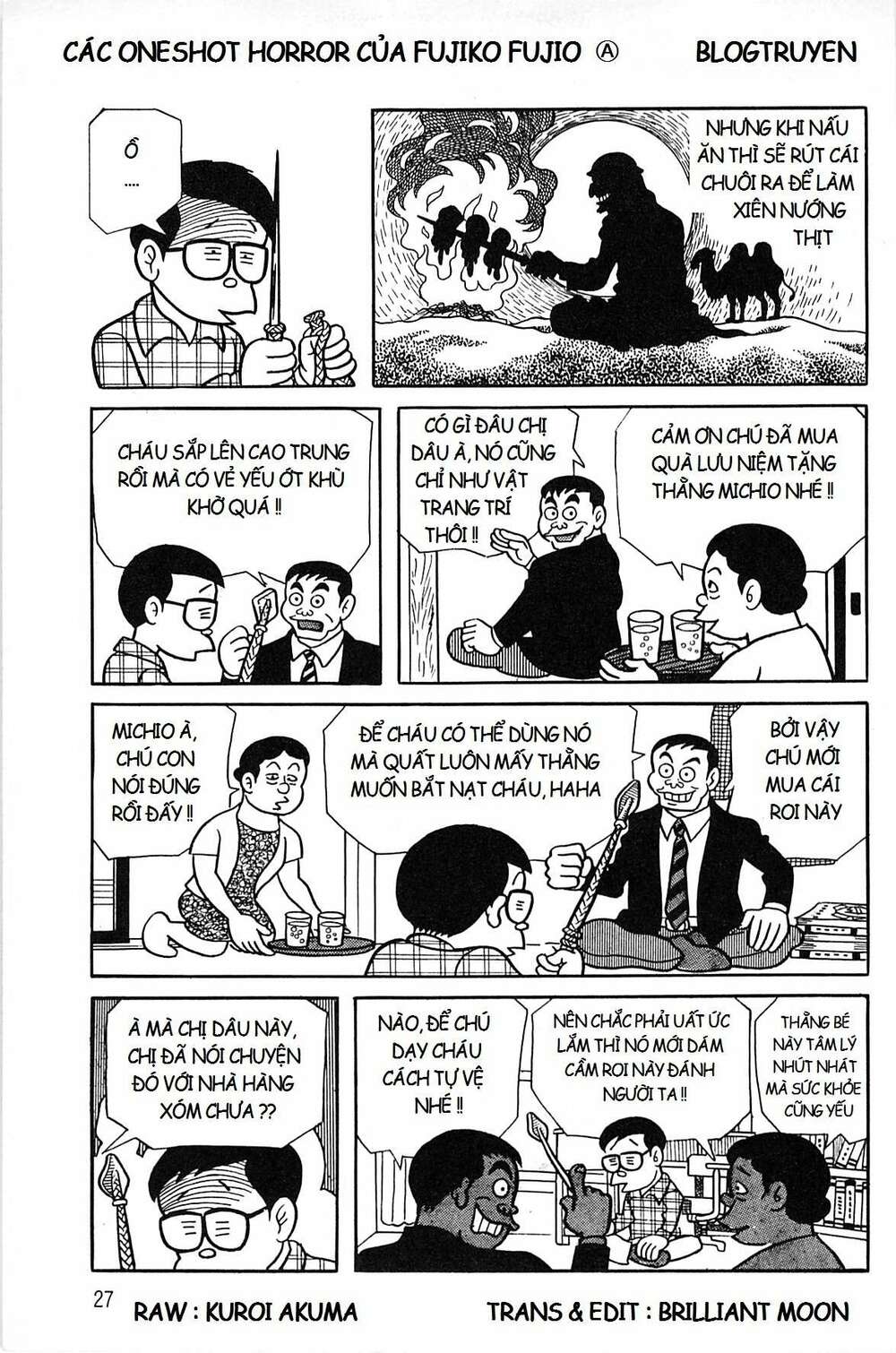 Các Oneshot Horror Của Fujiko Fujio Ⓐ Chương 22 Ảnh 4