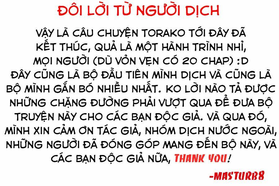 Torako, Anmari Kowashicha Damedayo Chương 20 Ảnh 17