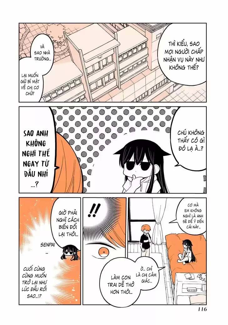Mendokusagari Danshi Koukousei Ga Asa Okitara Onnanoko Ni Natteita Hanashi Chương 15.1 Ảnh 4