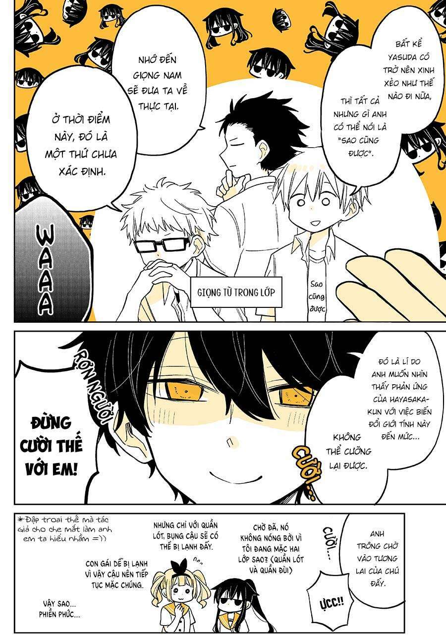 Mendokusagari Danshi Koukousei Ga Asa Okitara Onnanoko Ni Natteita Hanashi Chương 14 Ảnh 14