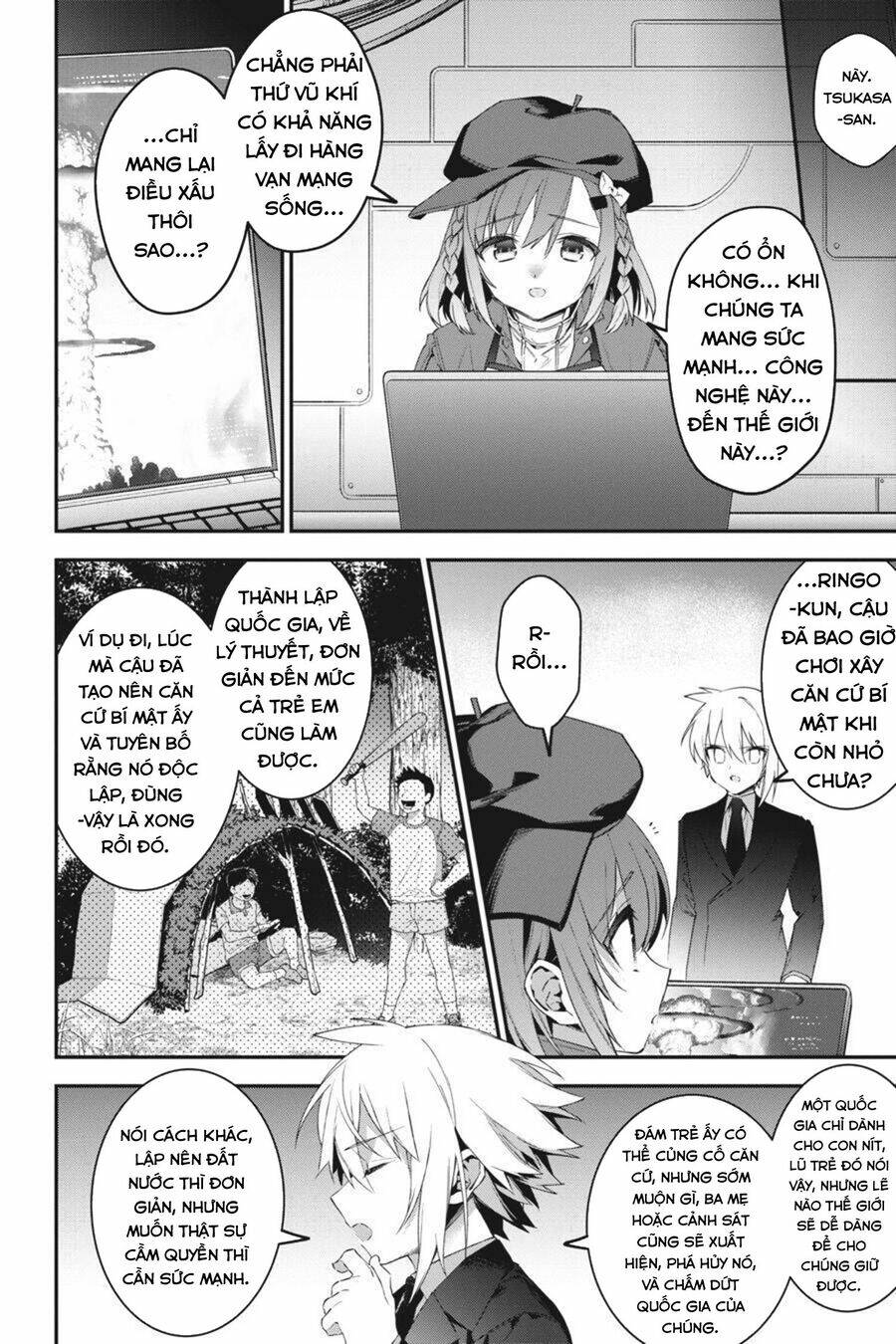 Choujin Koukousei-Tachi Wa Isekai Demo Yoyuu De Ikinuku You Desu Chương 44 Ảnh 6