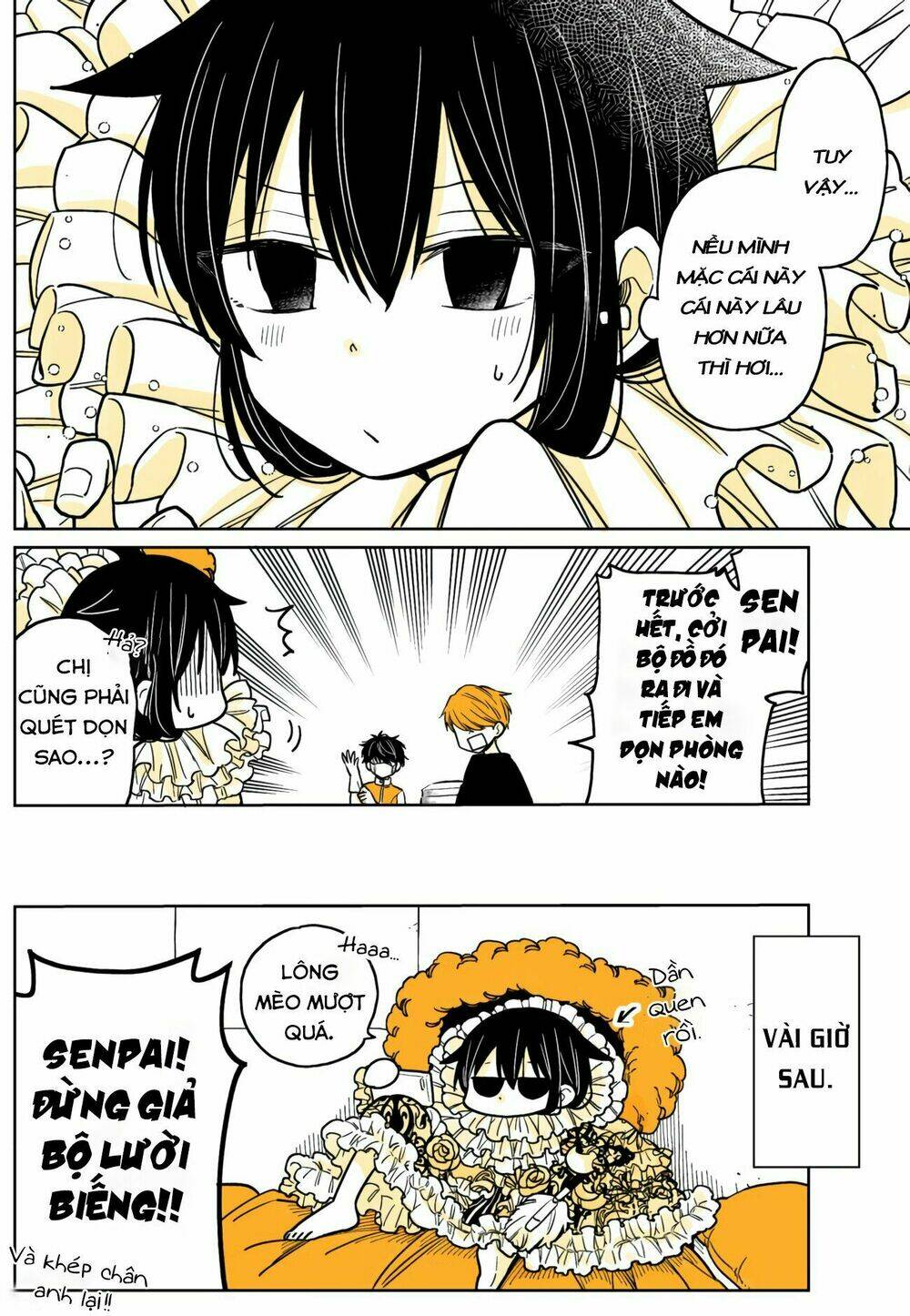 Mendokusagari Danshi Koukousei Ga Asa Okitara Onnanoko Ni Natteita Hanashi Chương 11 Ảnh 18
