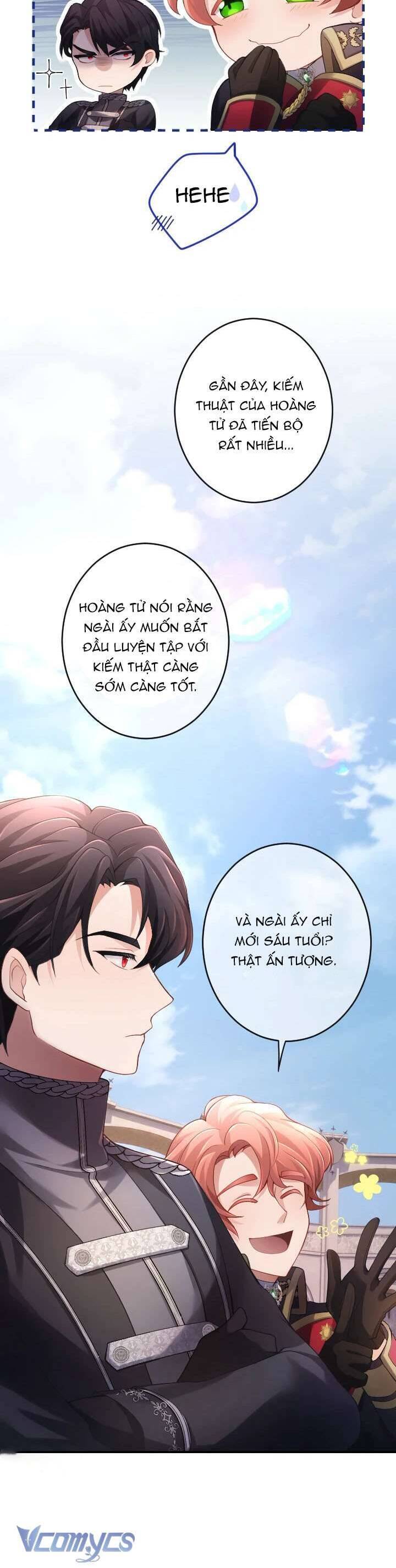 Bệ Hạ À, Từ Giờ Tôi Sẽ Nuôi Dưỡng Thằng Bé Chương 12 Ảnh 15