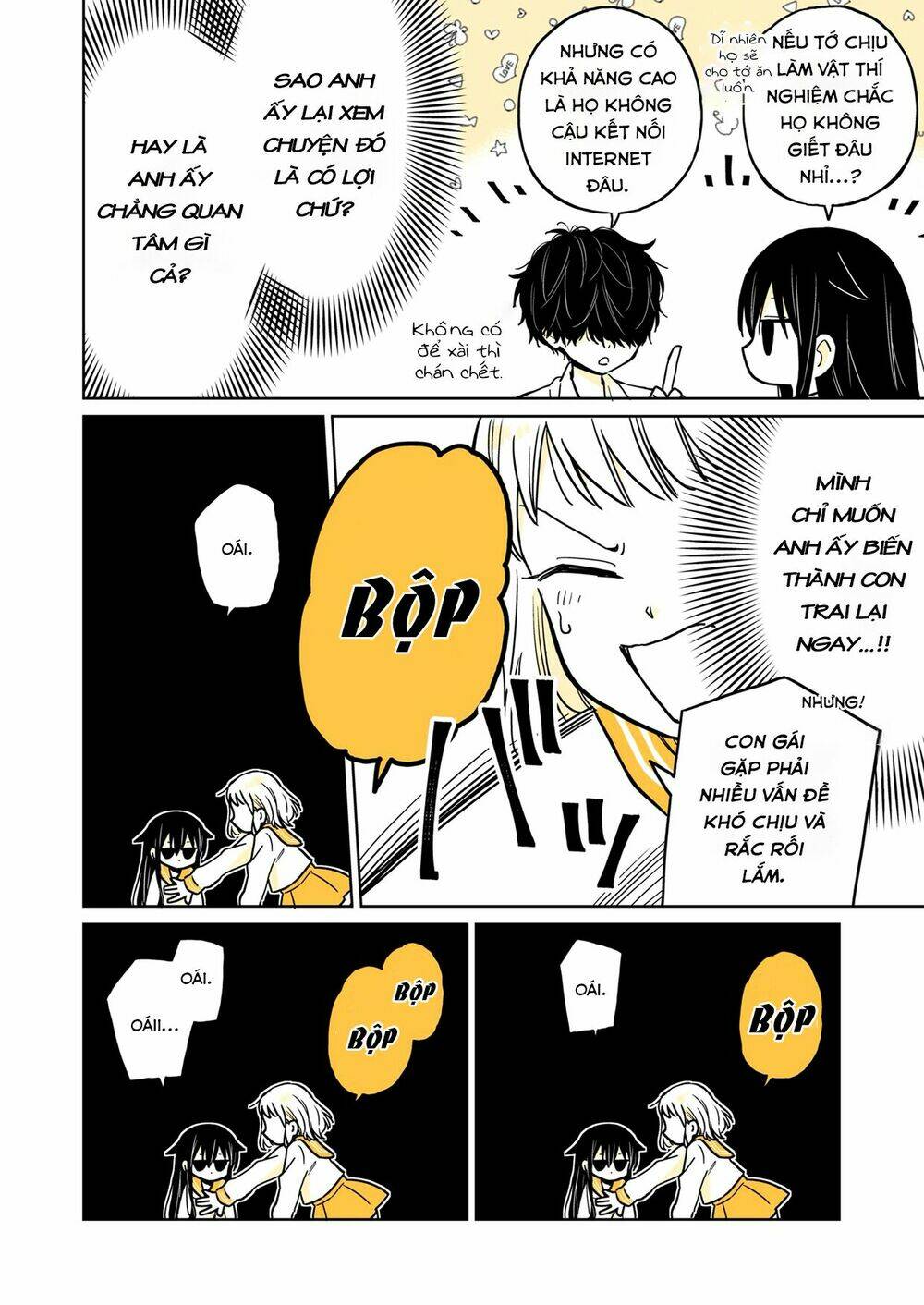 Mendokusagari Danshi Koukousei Ga Asa Okitara Onnanoko Ni Natteita Hanashi Chương 9 Ảnh 6