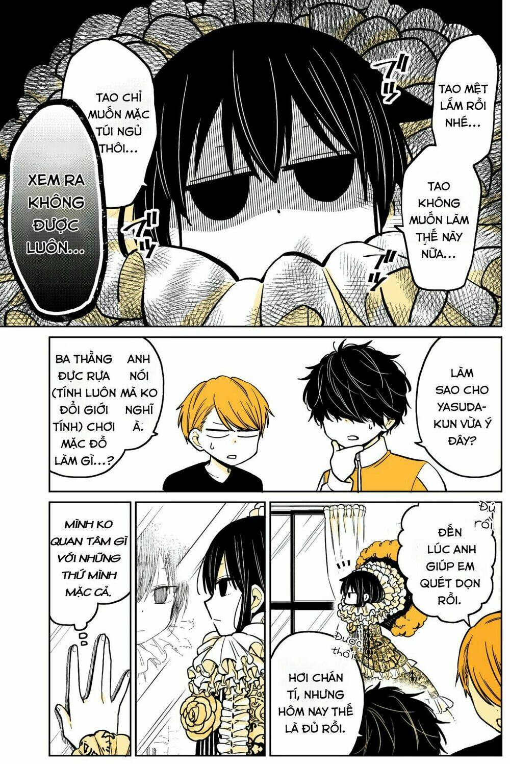 Mendokusagari Danshi Koukousei Ga Asa Okitara Onnanoko Ni Natteita Hanashi Chương 11 Ảnh 17