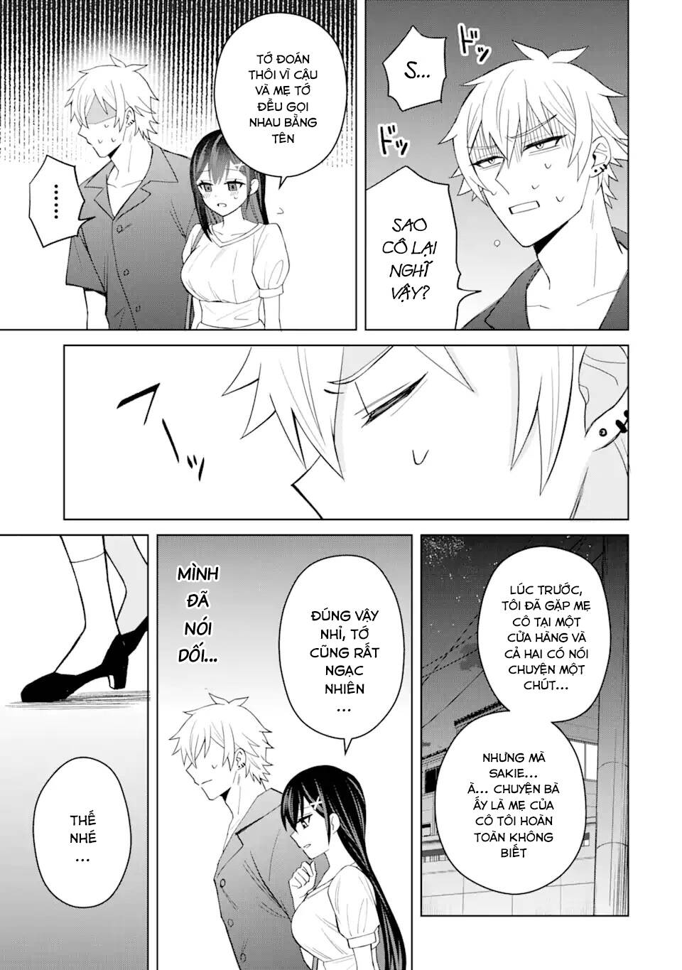 Tái Sinh Thành Tên Cặn Bã Trong Bộ Manga Cắm Sừng Mình Từng Đọc. Thế Nhưng Giờ Đây, Cô Nàng Nữ Chính Của Bộ Manga Ấy Lại Chủ Động Tiếp Cận Tôi Chương 5 Ảnh 21