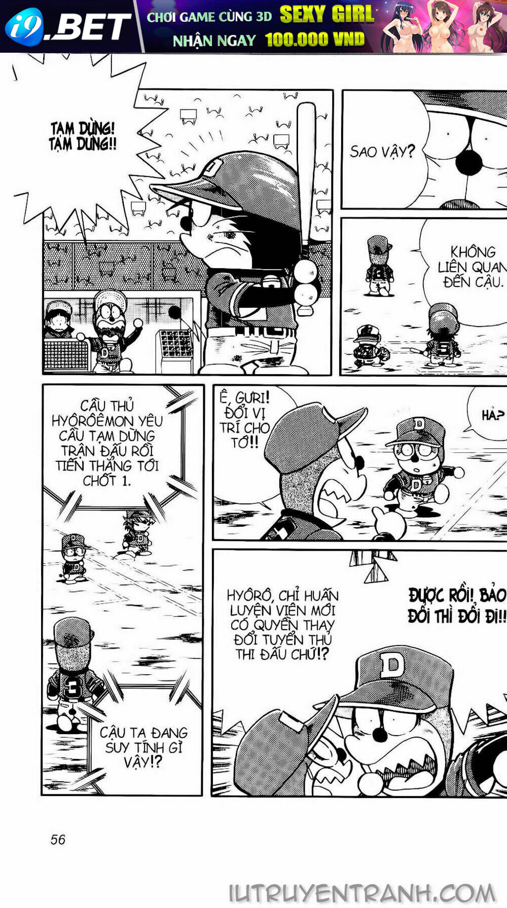 Doraemon Bóng Chày Chương 125 Ảnh 22