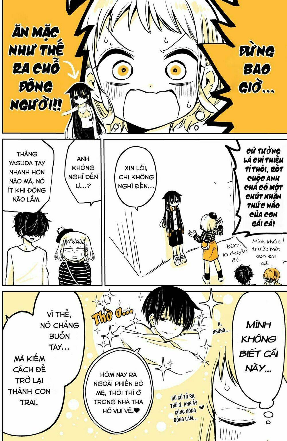 Mendokusagari Danshi Koukousei Ga Asa Okitara Onnanoko Ni Natteita Hanashi Chương 10.6 Ảnh 3
