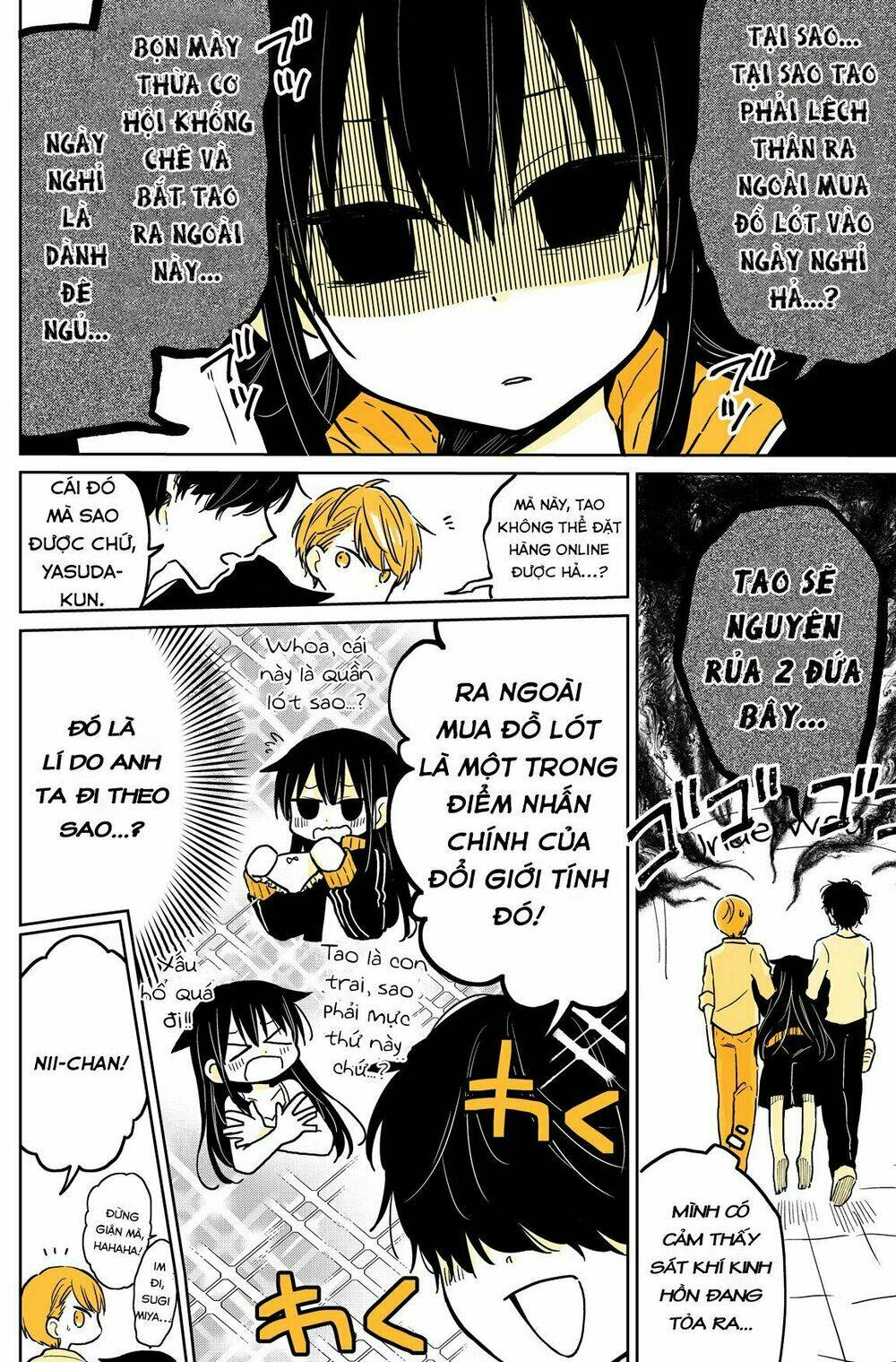 Mendokusagari Danshi Koukousei Ga Asa Okitara Onnanoko Ni Natteita Hanashi Chương 10 Ảnh 4