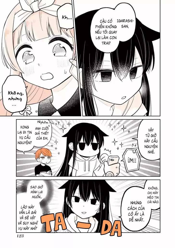 Mendokusagari Danshi Koukousei Ga Asa Okitara Onnanoko Ni Natteita Hanashi Chương 15.1 Ảnh 11