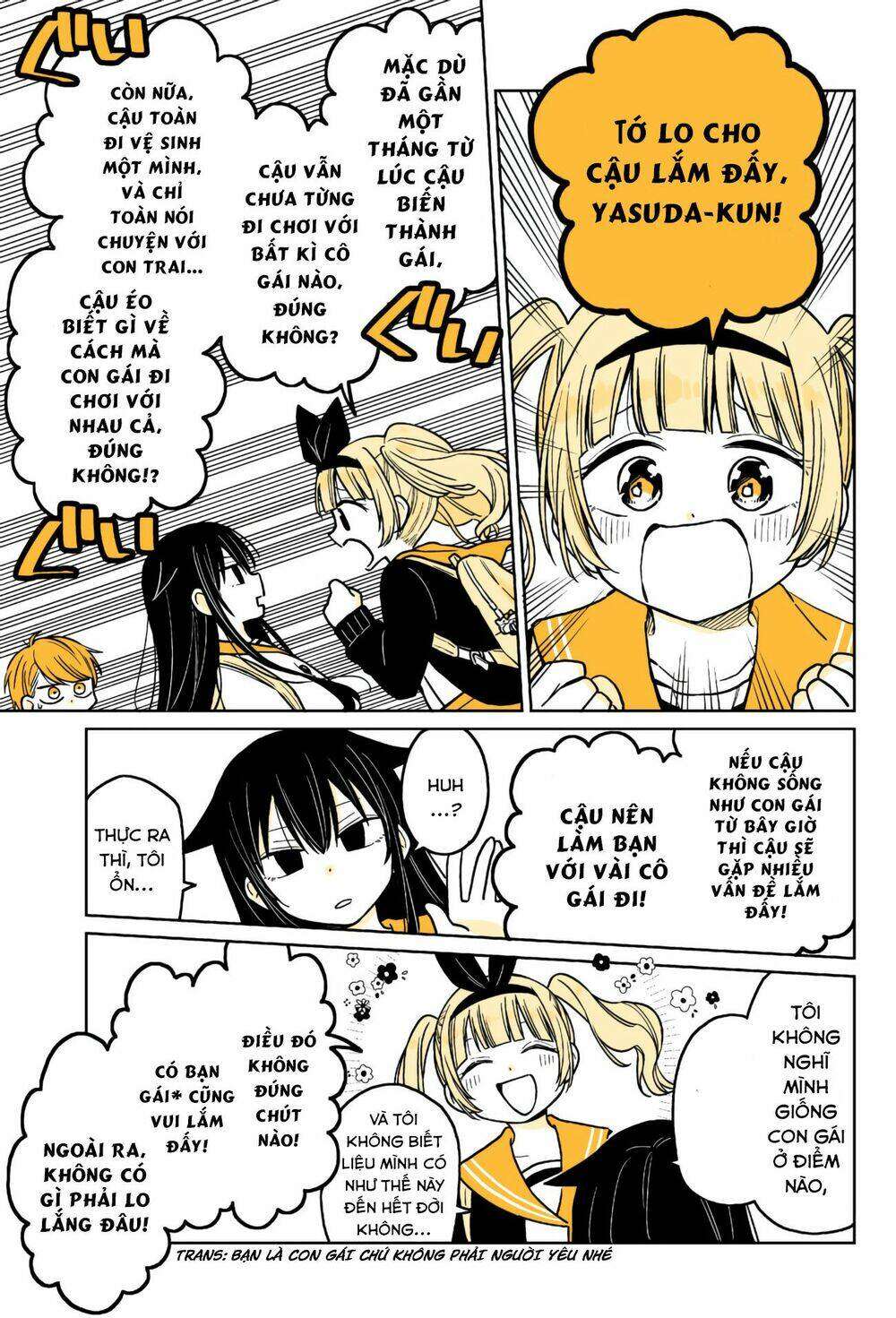 Mendokusagari Danshi Koukousei Ga Asa Okitara Onnanoko Ni Natteita Hanashi Chương 12 Ảnh 5