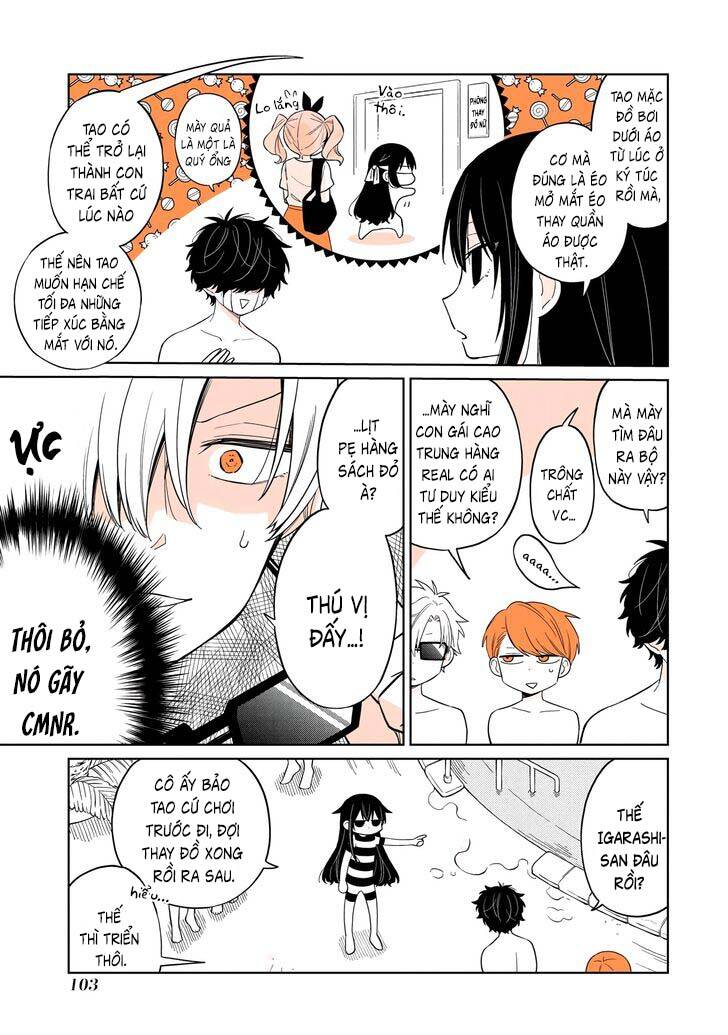 Mendokusagari Danshi Koukousei Ga Asa Okitara Onnanoko Ni Natteita Hanashi Chương 15 Ảnh 8