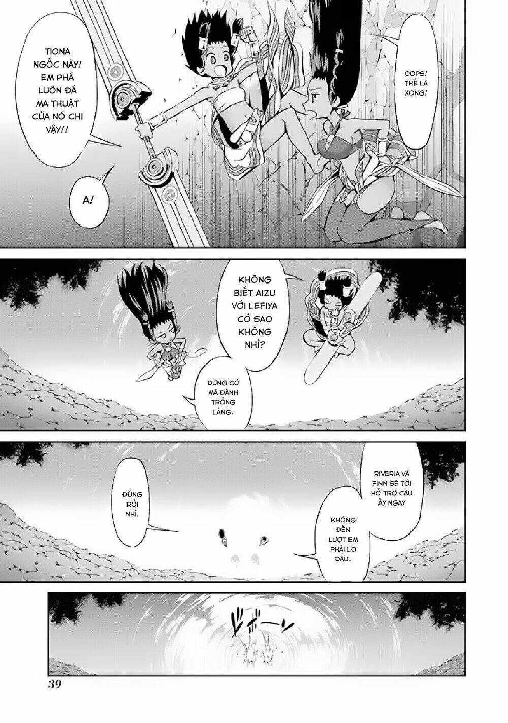Dungeon Ni Deai Wo Motomeru No Wa Machigatte Iru Darou Ka Gaiden - Sword Oratoria Chương 13 Ảnh 40