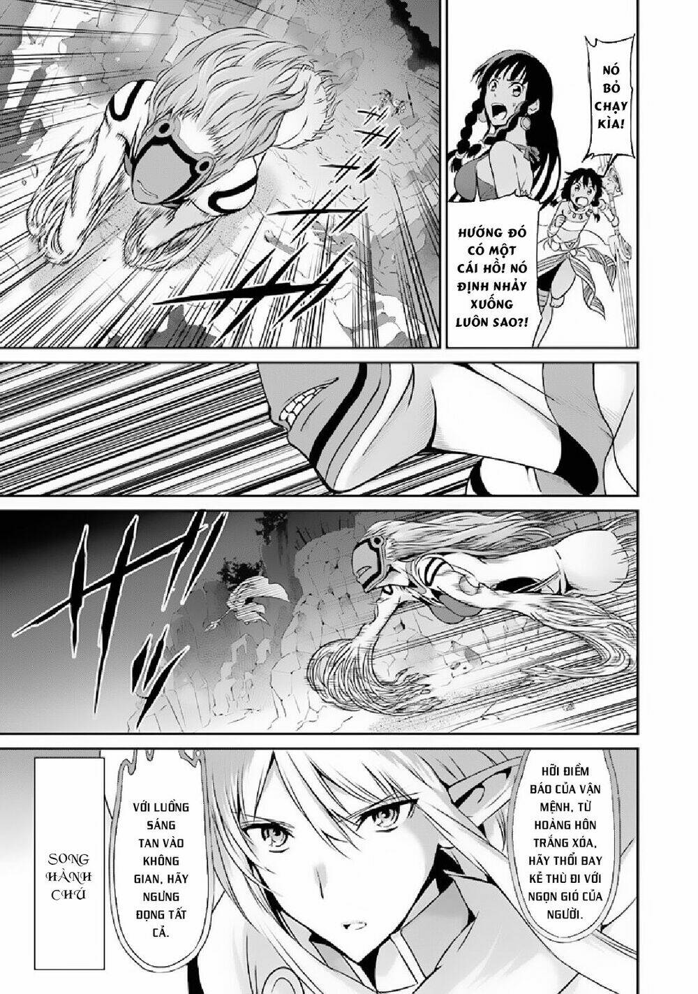 Dungeon Ni Deai Wo Motomeru No Wa Machigatte Iru Darou Ka Gaiden - Sword Oratoria Chương 13 Ảnh 34