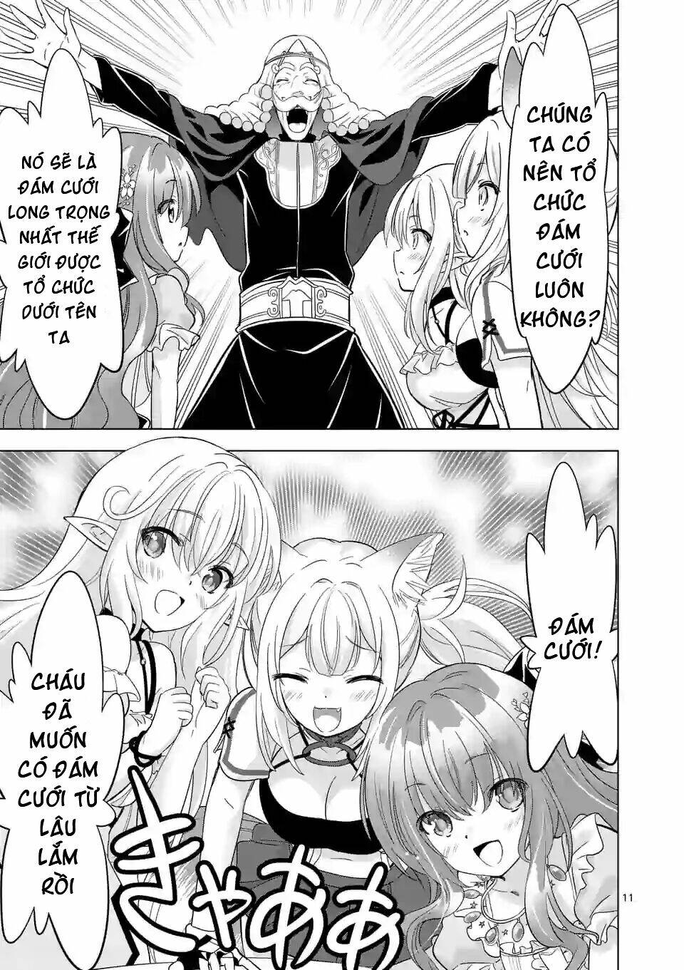 Shijou Saikyou Ouku-San No Tanoshii Tanetsuke Harem Uzukuri Chương 62 Ảnh 13