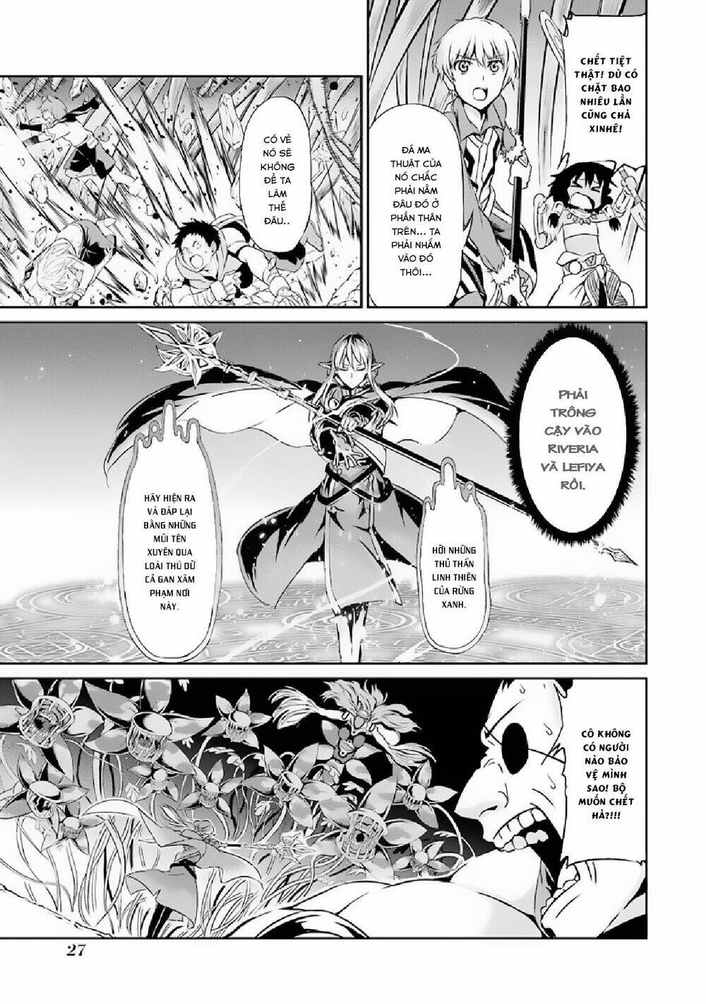 Dungeon Ni Deai Wo Motomeru No Wa Machigatte Iru Darou Ka Gaiden - Sword Oratoria Chương 13 Ảnh 29