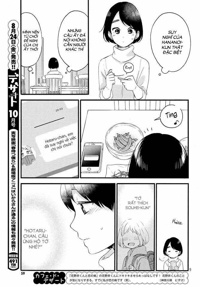 Hananoi-Kun Và Căn Bệnh Tình Yêu Chương 7 Ảnh 12