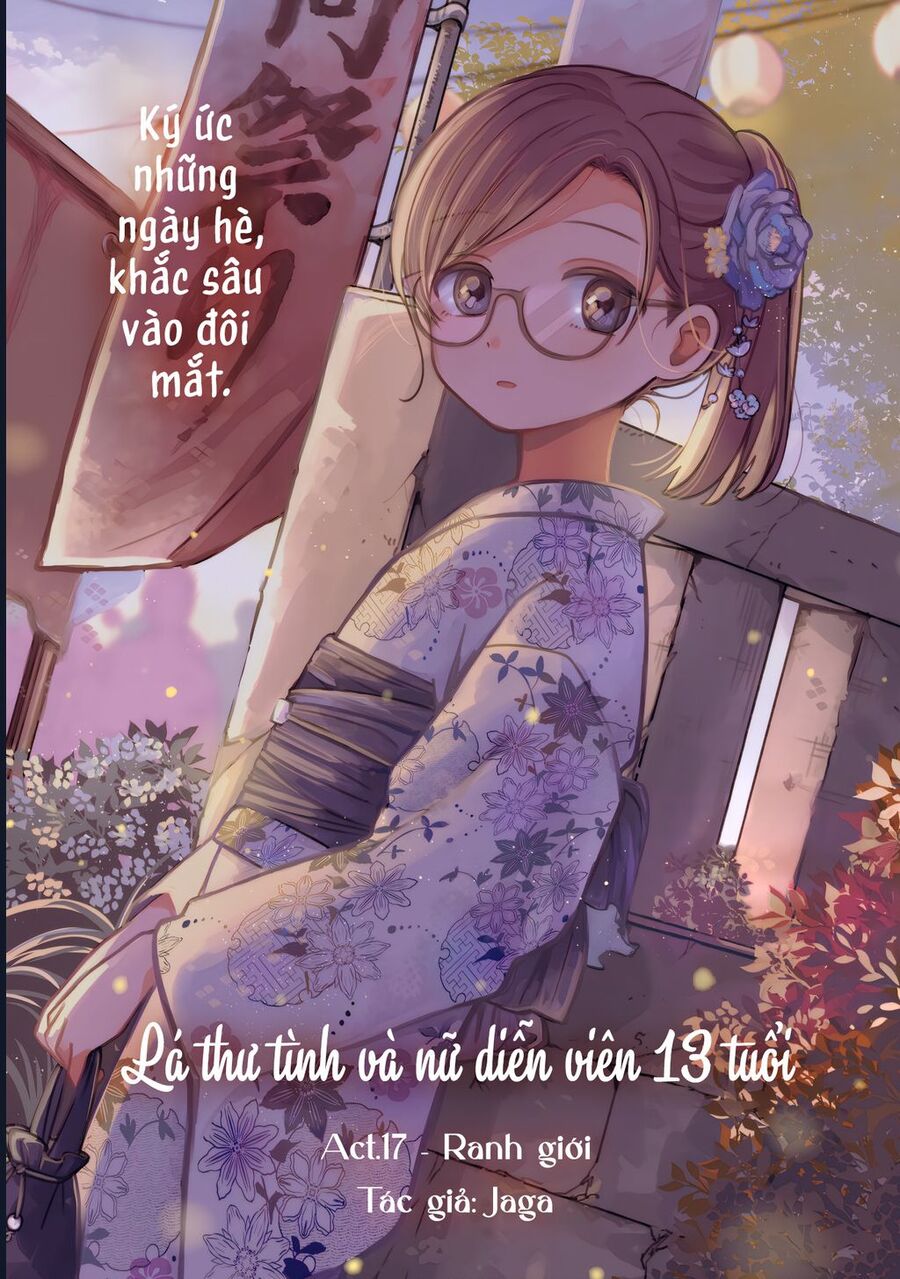 Lá Thư Tình Và Nữ Diễn Viên 13 Tuổi Chương 17 Ảnh 14
