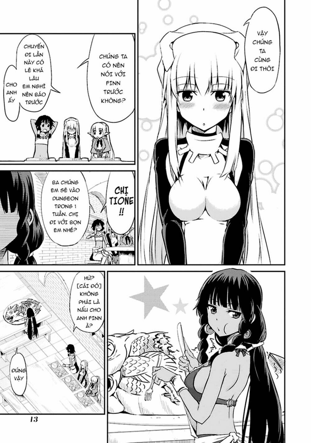 Dungeon Ni Deai Wo Motomeru No Wa Machigatte Iru Darou Ka Gaiden - Sword Oratoria Chương 9 Ảnh 10