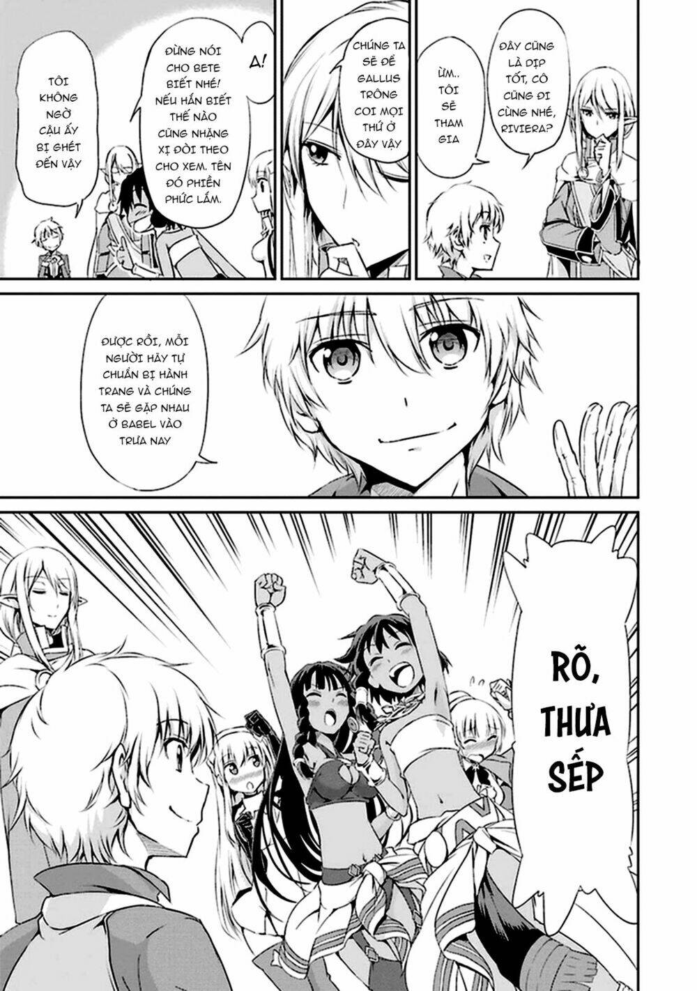Dungeon Ni Deai Wo Motomeru No Wa Machigatte Iru Darou Ka Gaiden - Sword Oratoria Chương 9 Ảnh 12