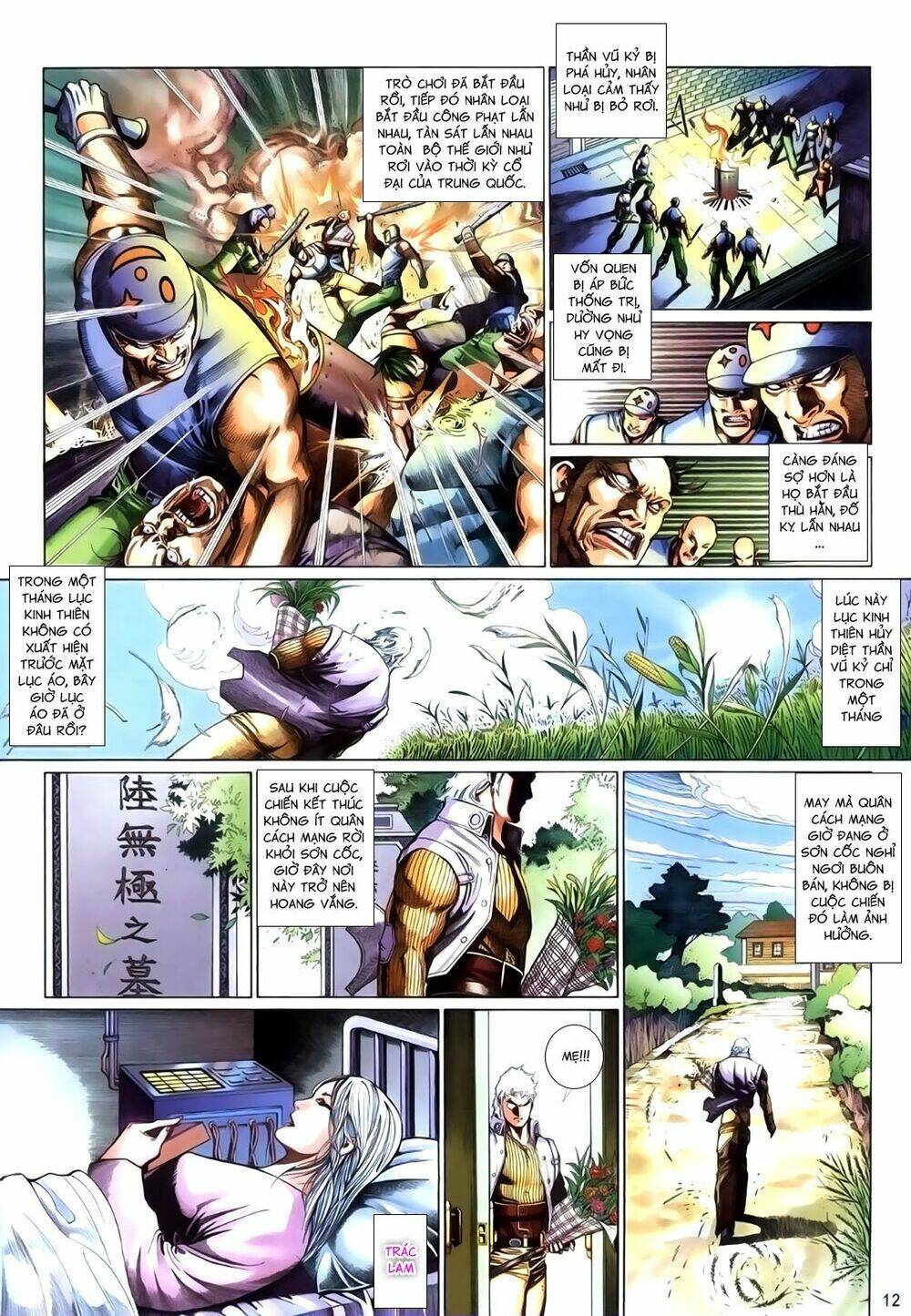Phong Vân Thần Võ Ký Chương 42 Ảnh 13