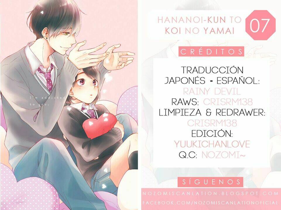 Hananoi-Kun Và Căn Bệnh Tình Yêu Chương 7 Ảnh 3
