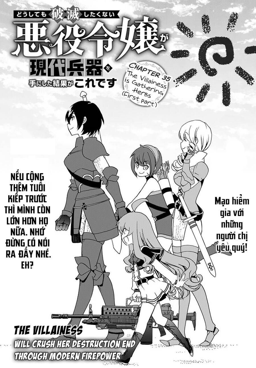 Doushitemo Hametsushitakunai Akuyaku Reijou Ga Gendai Heiki Wo Te Ni Shita Kekka Ga Kore Desu Chương 35 Ảnh 3