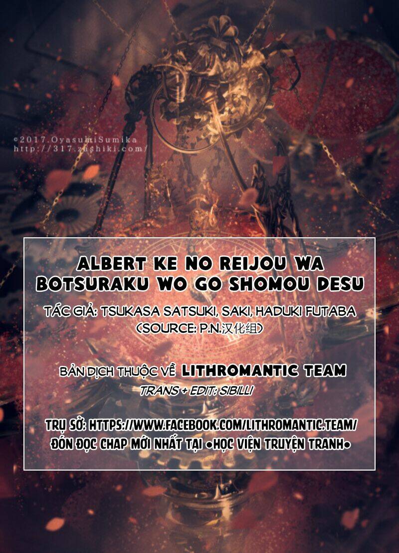 Albert Ke No Reijou Wa Botsuraku Wo Go Shomou Desu Chương 3.2 Ảnh 2