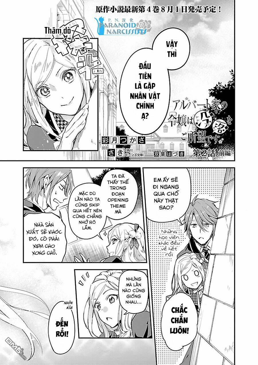 Albert Ke No Reijou Wa Botsuraku Wo Go Shomou Desu Chương 2.1 Ảnh 3