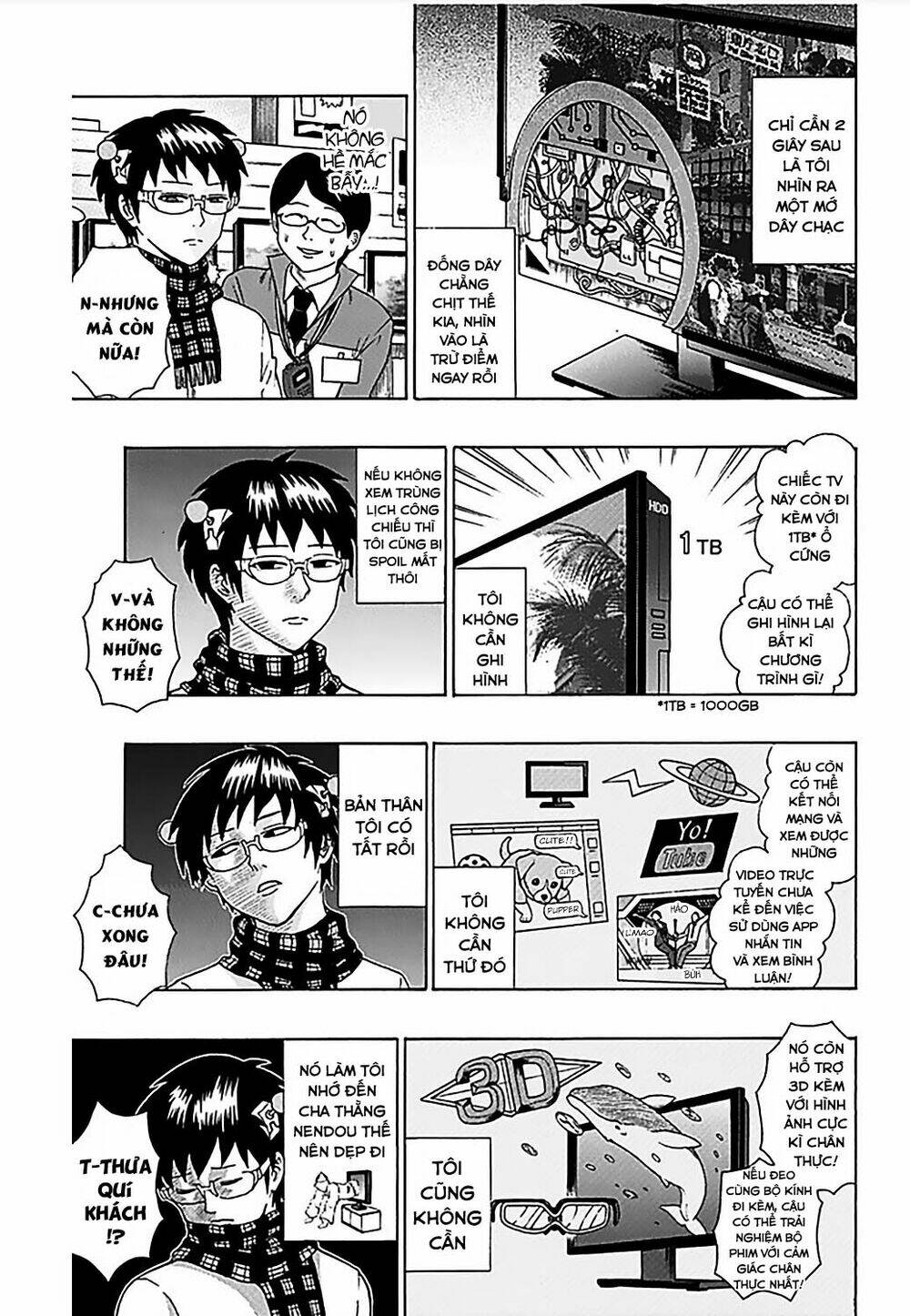 Saiki Kusuo No Sainan Chương 81 Ảnh 9