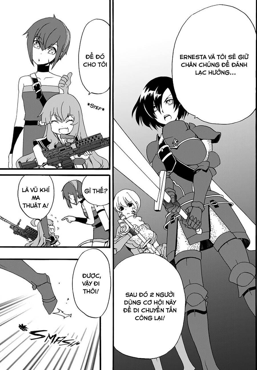 Doushitemo Hametsushitakunai Akuyaku Reijou Ga Gendai Heiki Wo Te Ni Shita Kekka Ga Kore Desu Chương 35 Ảnh 9