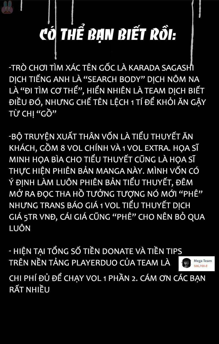 Trò Chơi Tìm Xác - Karada Sagashi Chương 145 Ảnh 19