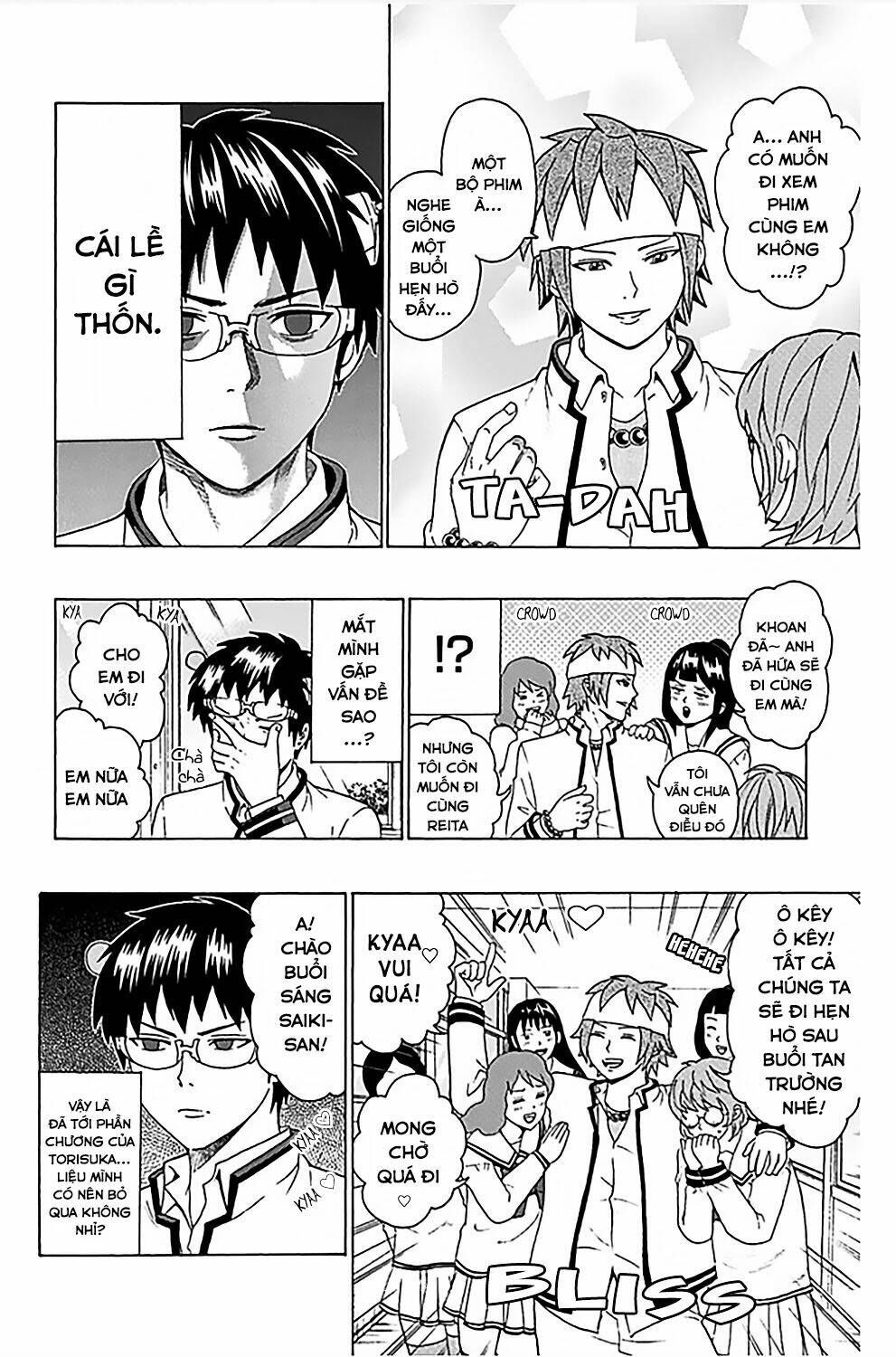 Saiki Kusuo No Sainan Chương 79 Ảnh 4