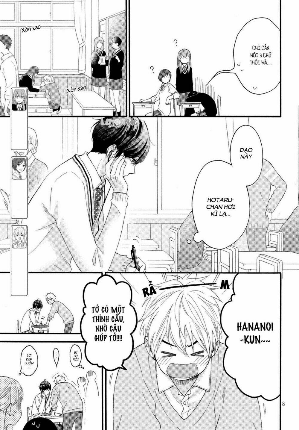 Hananoi-Kun Và Căn Bệnh Tình Yêu Chương 9 Ảnh 11