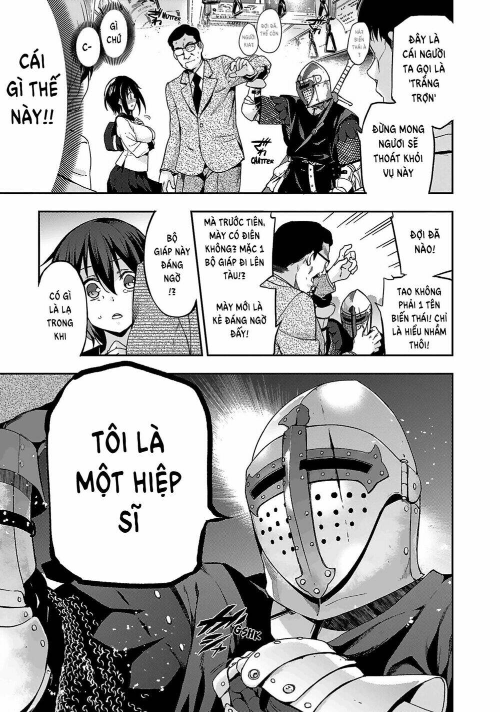 Shoujo Kishidan X Knight Tale Chương 1 Ảnh 14