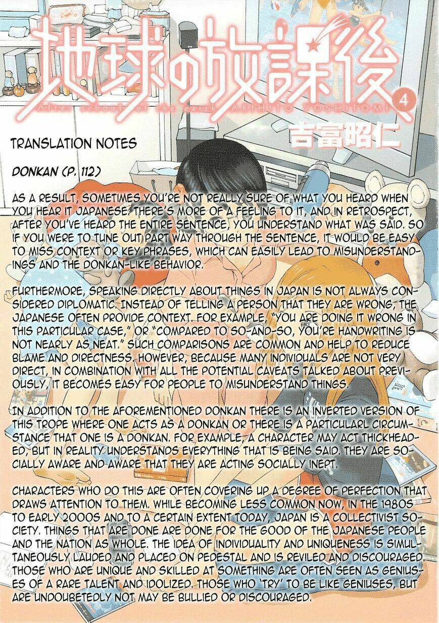 Chikyuu No Houkago Chương 22 Ảnh 39
